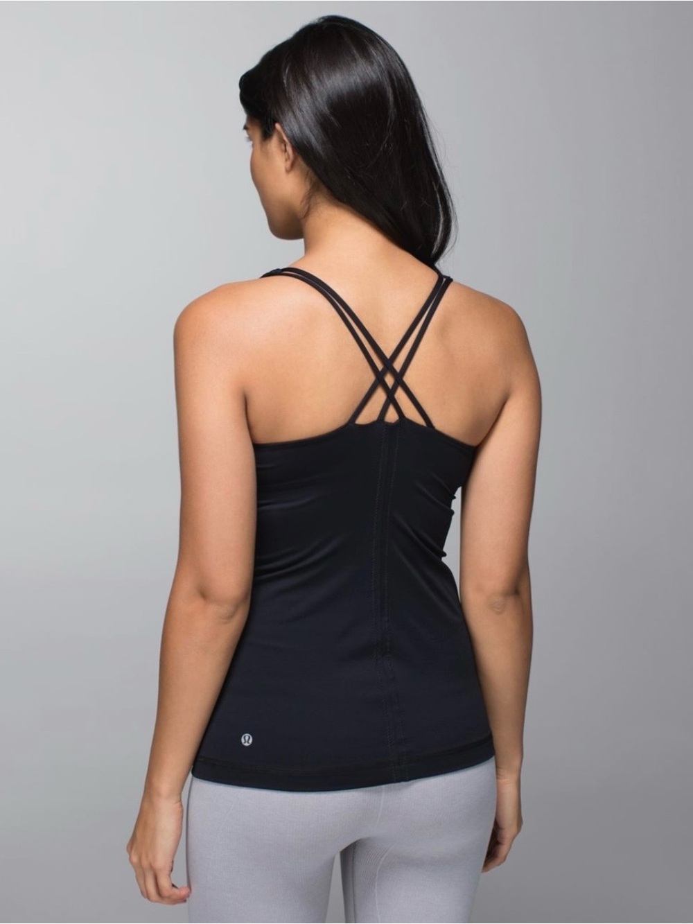 EUC Lululemon Black Free To Be Tank in Size 8